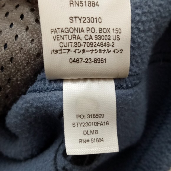 Patagonia Men's Blue Fleece Vest - Picture 6 of 7